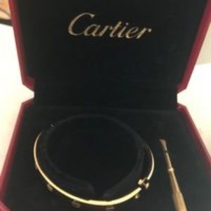 Gold Cartier Love Bracelet (Never Worn)